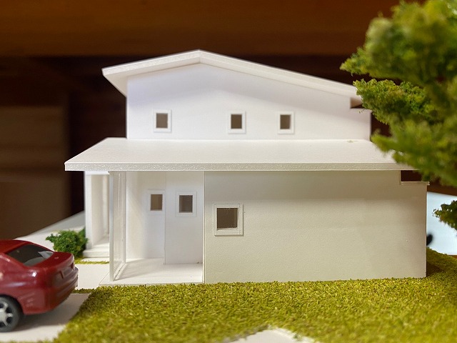 白馬の家、模型