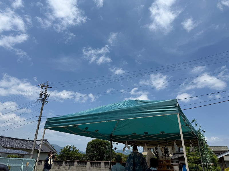 祝！地鎮祭